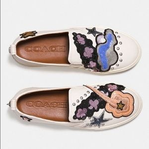 coach sequin sneakers